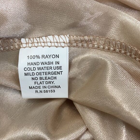 Raga Beige Boho Lace Inlay Mini Dress - Picture 9 of 9